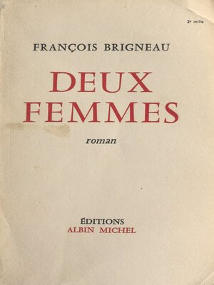 cover image of Deux femmes
